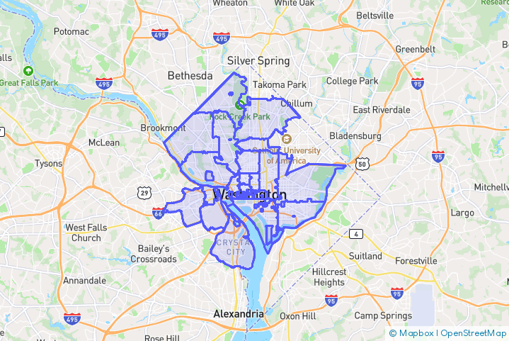 Service Area Map