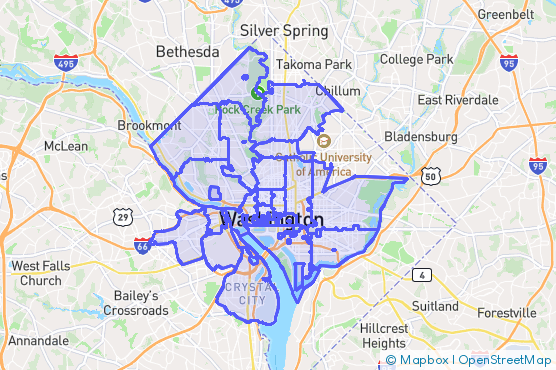 Service Area Map