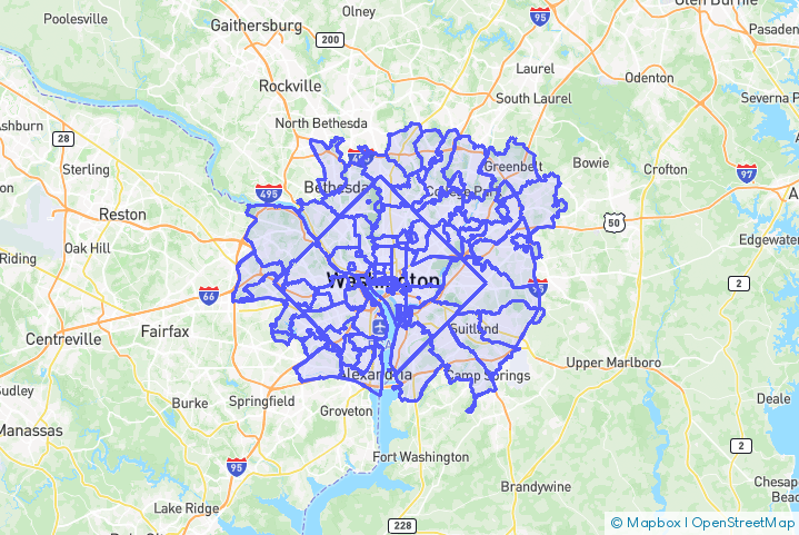Service Area Map
