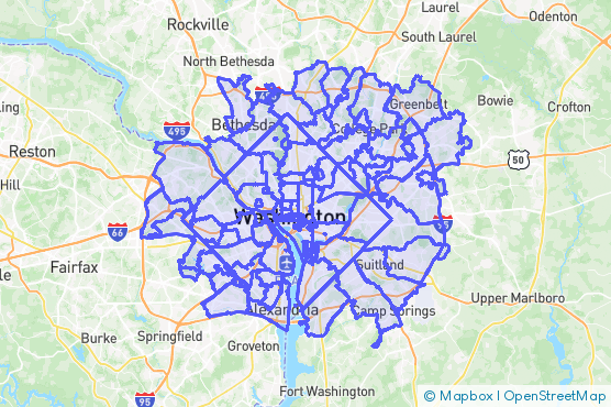 Service Area Map