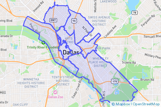 Service Area Map
