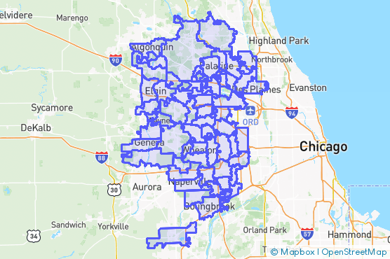 Service Area Map