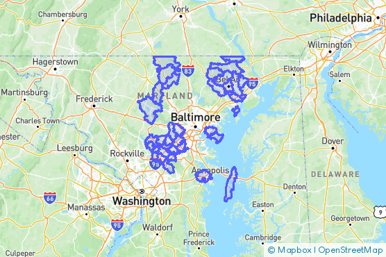 Service Area Map