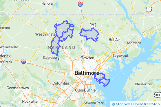 Service Area Map