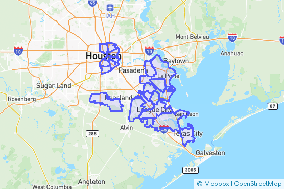 Service Area Map