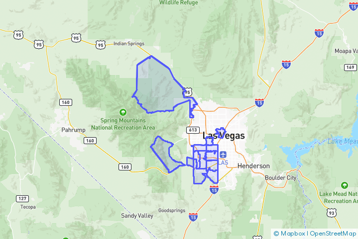 Service Area Map
