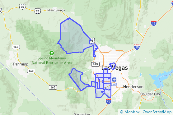 Service Area Map
