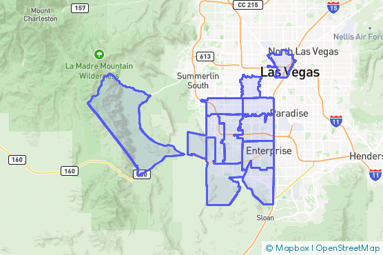 Service Area Map