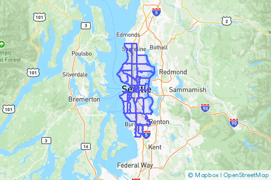 Service Area Map