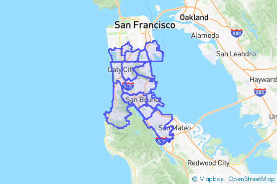 Service Area Map