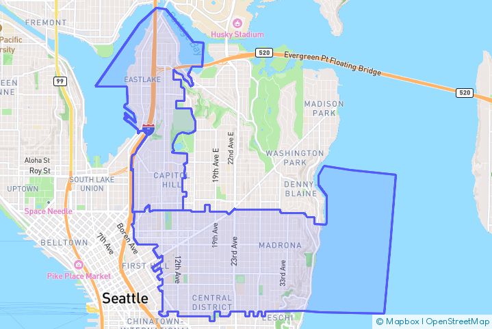 Service Area Map