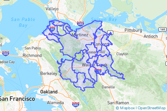 Service Area Map