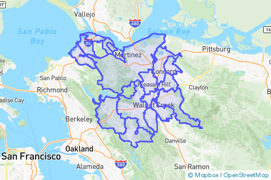 Service Area Map