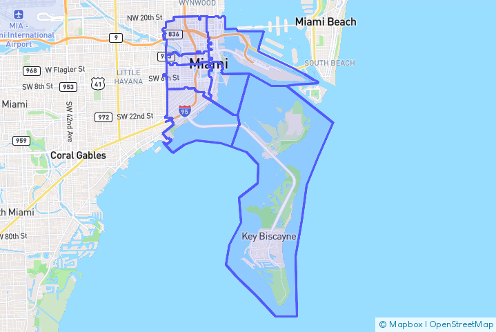 Service Area Map