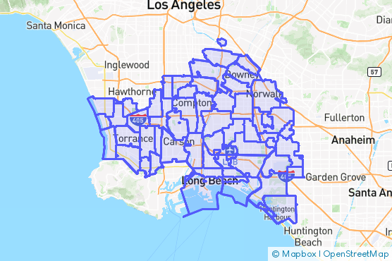 Service Area Map
