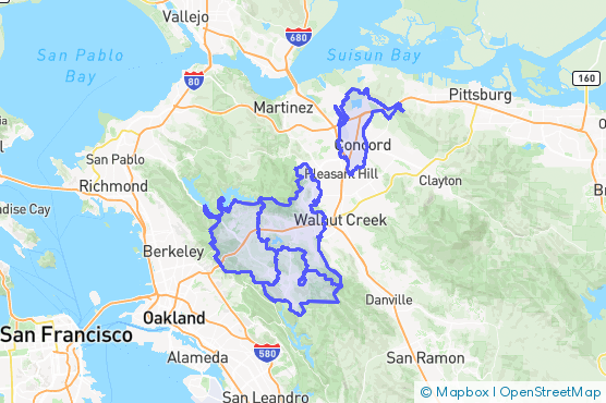 Service Area Map
