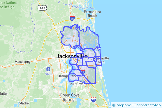 Service Area Map