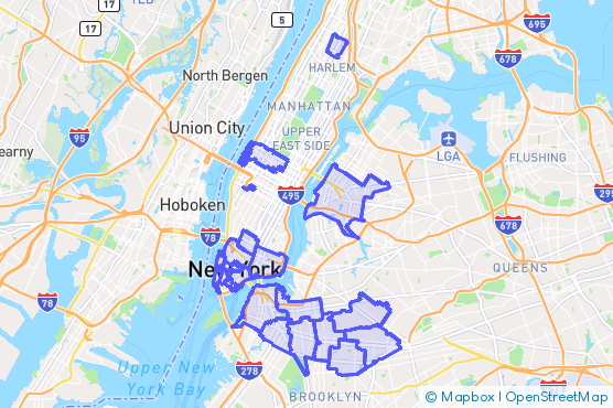 Service Area Map
