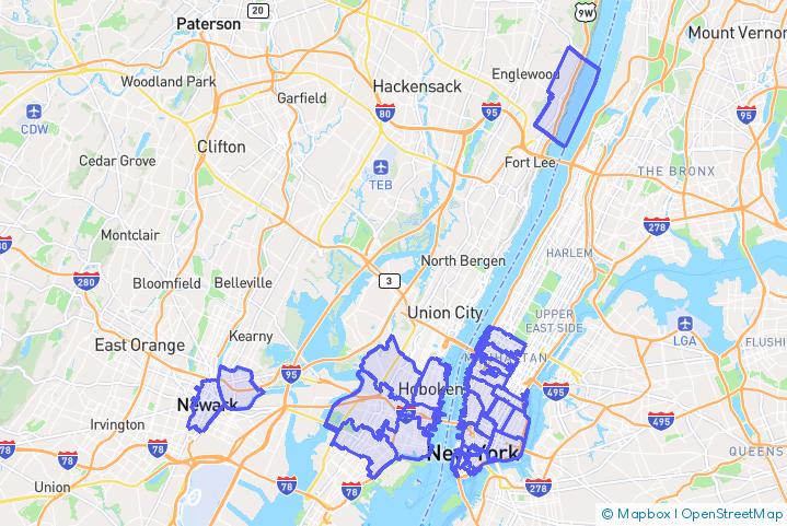 Service Area Map