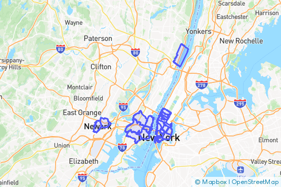 Service Area Map
