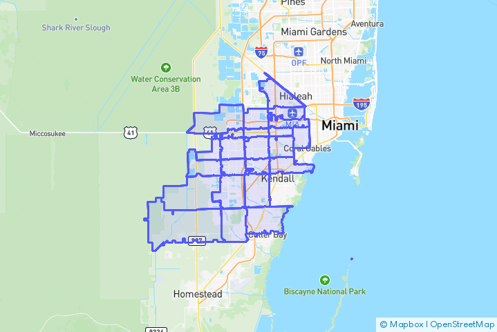 Service Area Map