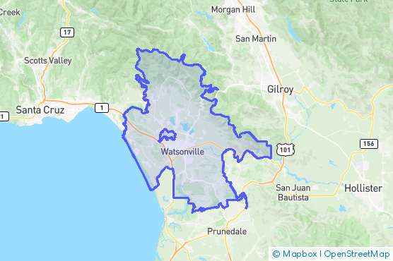 Service Area Map