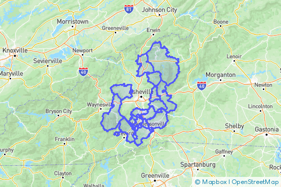 Service Area Map
