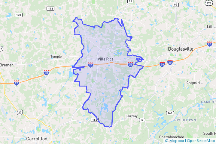 Service Area Map