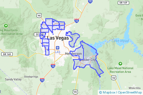 Service Area Map