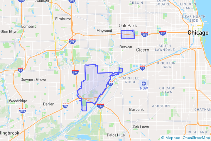 Service Area Map