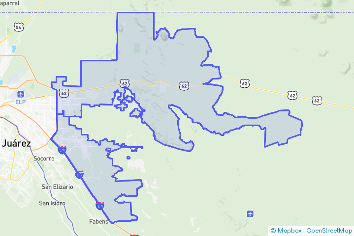 Service Area Map