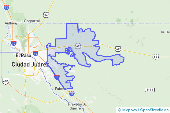 Service Area Map