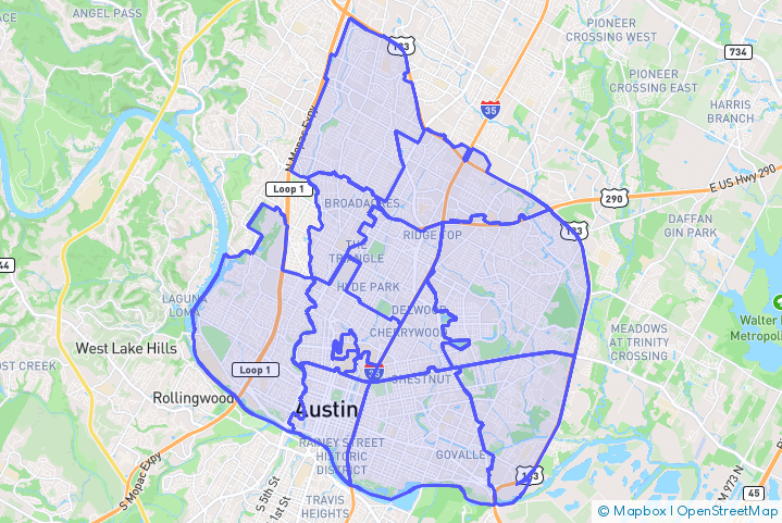 Service Area Map