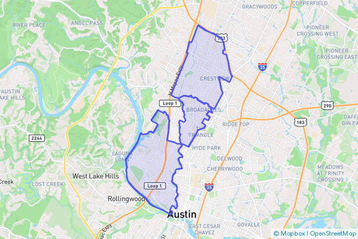 Service Area Map