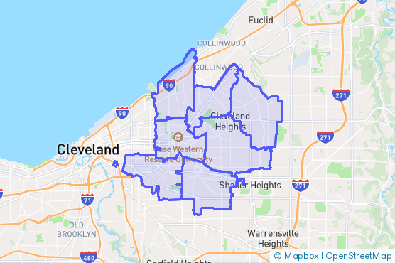 Service Area Map