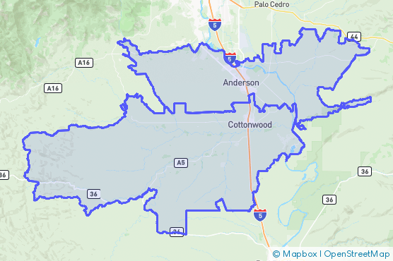 Service Area Map