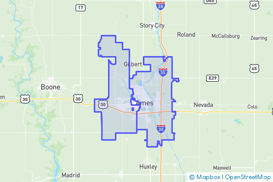 Service Area Map