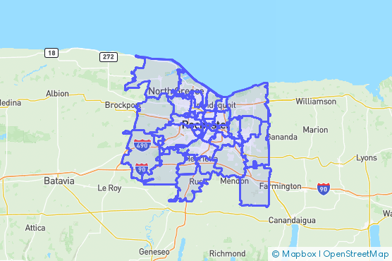 Service Area Map