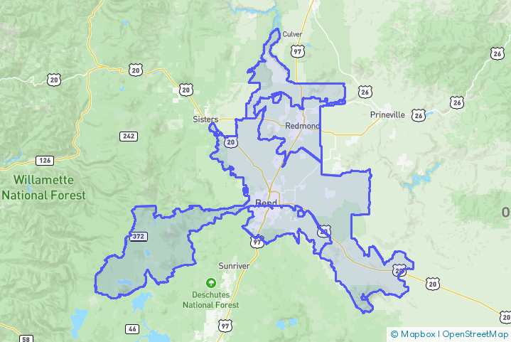 Service Area Map