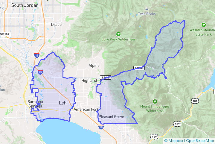 Service Area Map