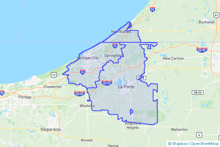Service Area Map