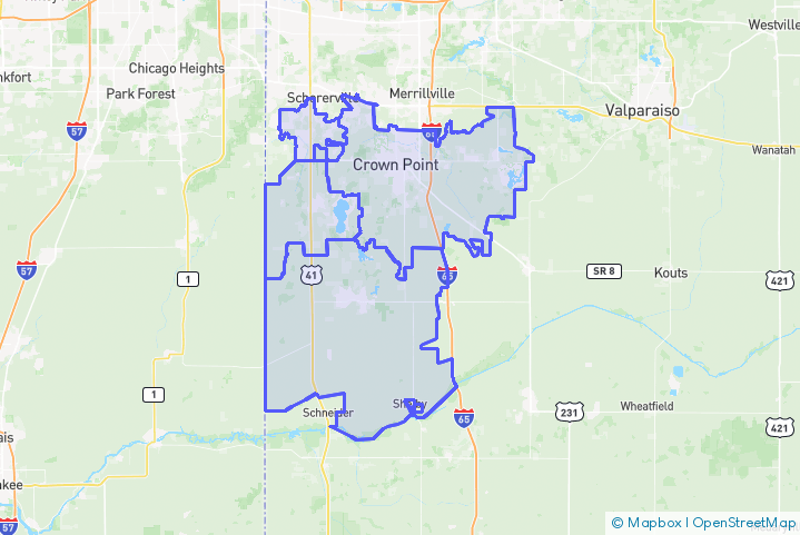 Service Area Map