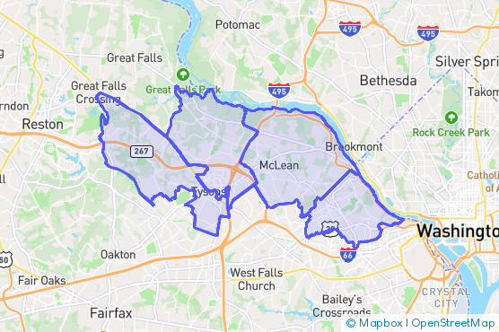 Service Area Map