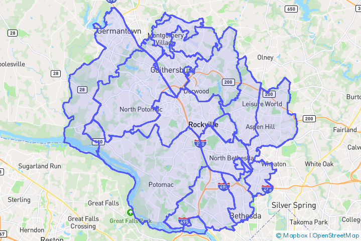 Service Area Map