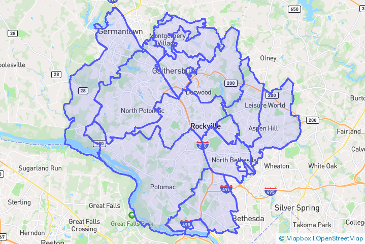 Service Area Map