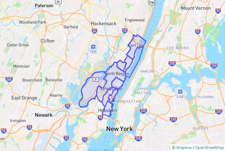 Service Area Map