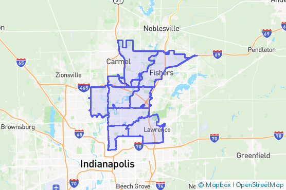 Service Area Map