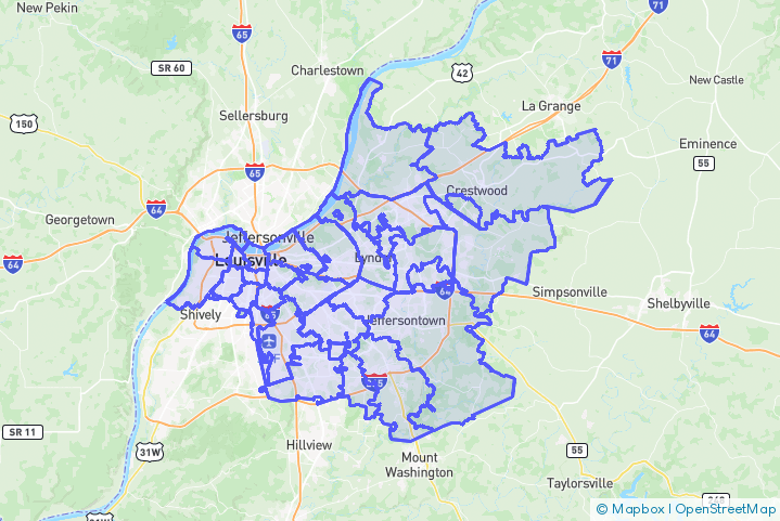 Service Area Map