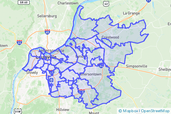 Service Area Map