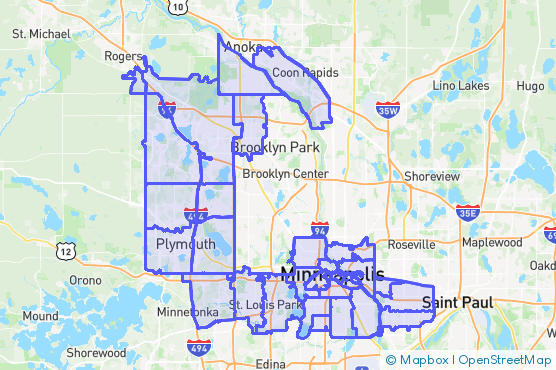 Service Area Map